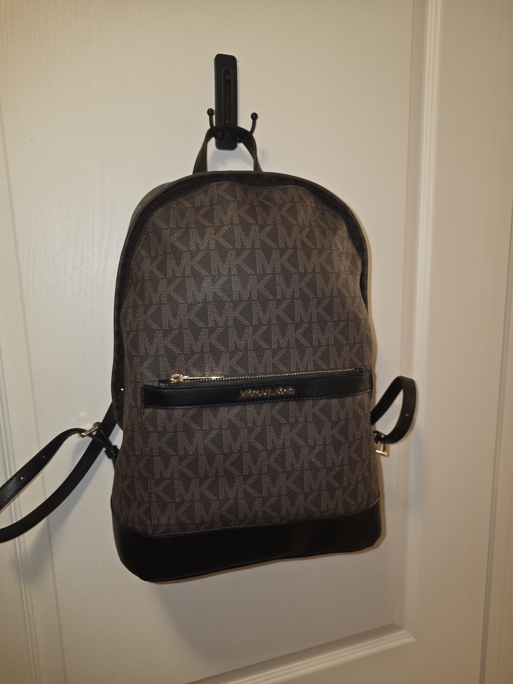MICHAEL Michael Kors Morgan MD Backpack - Brown/Black